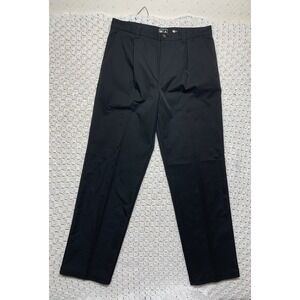 Adidas Golf Dress Pants Mens 34x32 Black  Polyester‎ Stretch Straight Leg